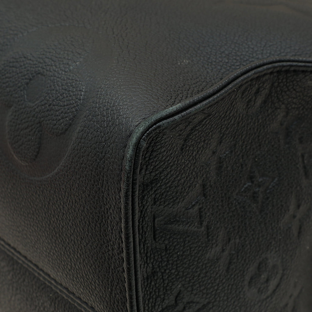 Louis Vuitton Black Monogram Empreinte Onthego GM Bag