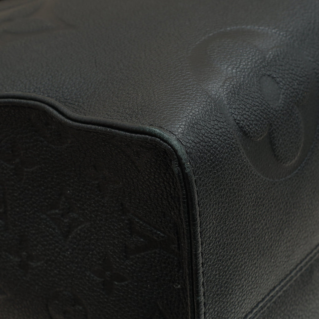 Louis Vuitton Black Monogram Empreinte Onthego GM Bag