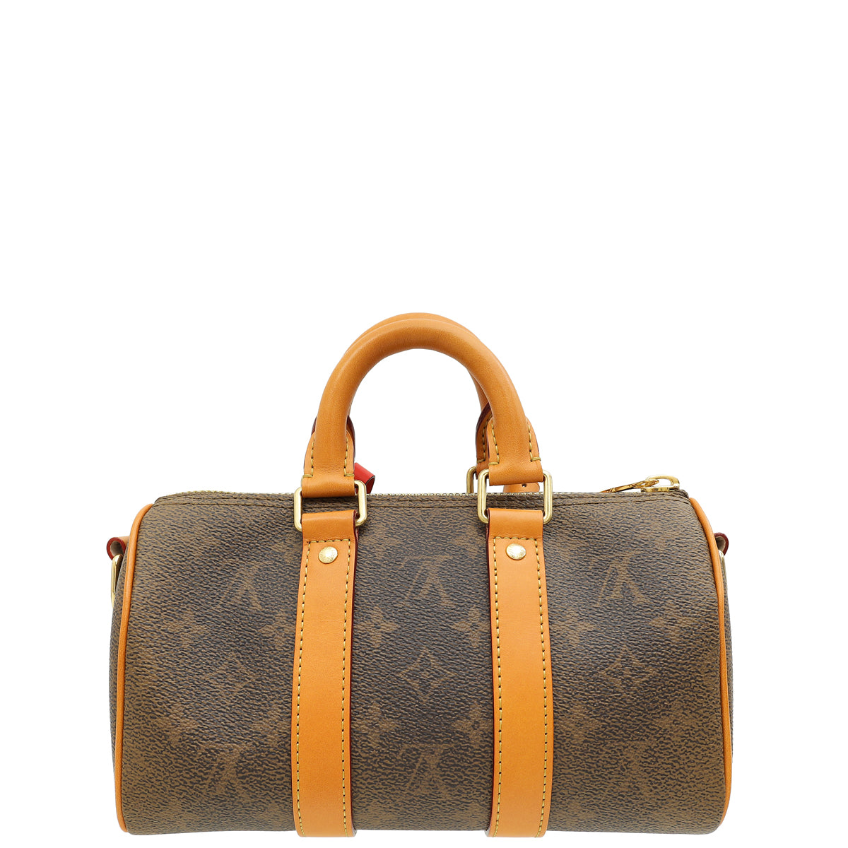 Louis Vuitton Monogram Dust Coated Keepall Bandoulière 25 Bag