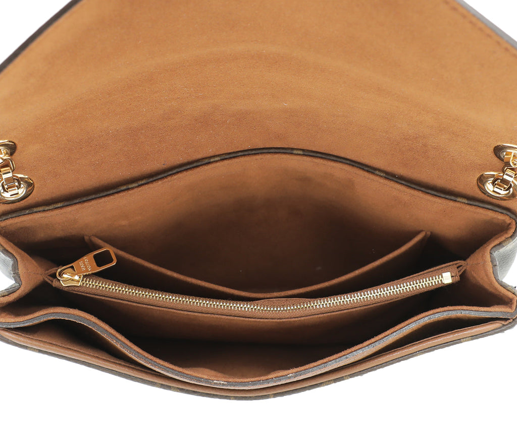 Louis Vuitton Brown Pallas Chain Bag