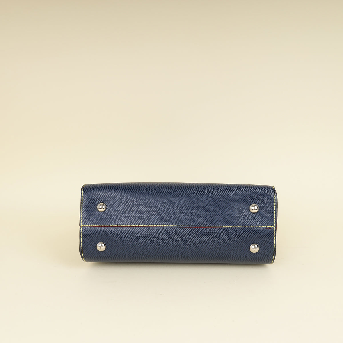 Louis Vuitton Indigo Blue Twist Tote Bag W/ NK Initials
