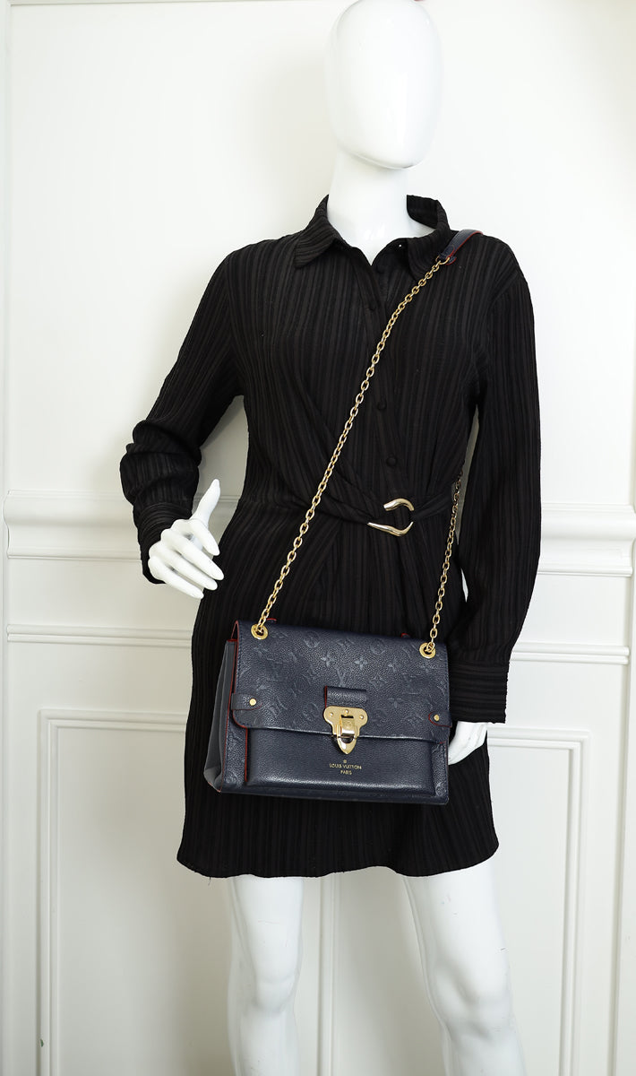 Louis Vuitton Marine Monogram Empreinte Vavin PM Bag