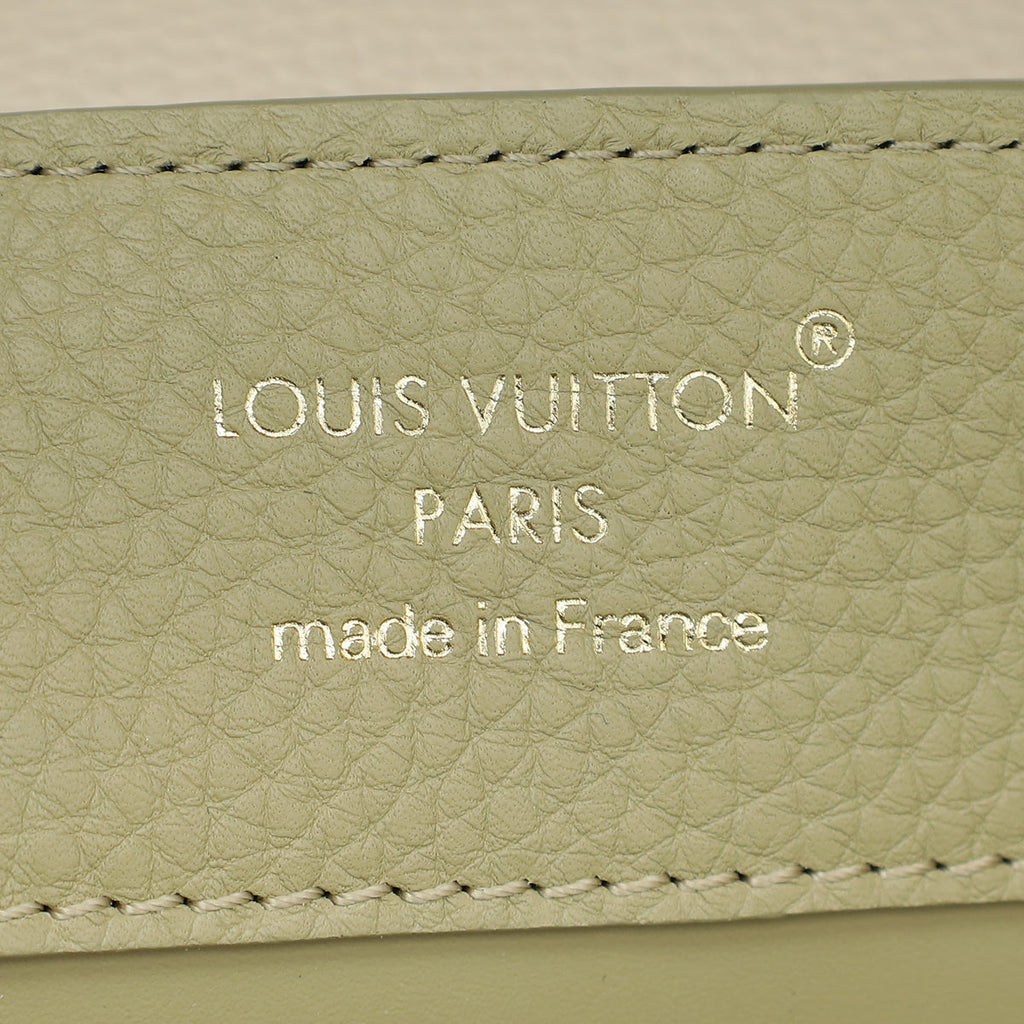 Louis Vuitton Tricolor Capucines BB Adorned Bag W/ Enamel Monogram Flowers Chain
