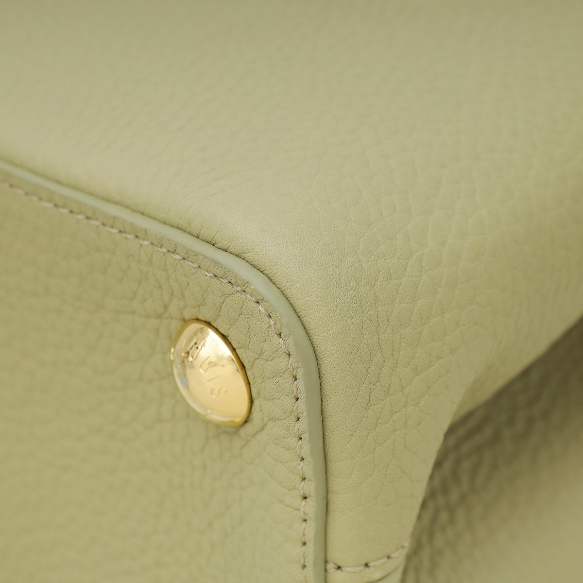 Louis Vuitton Tricolor Capucines BB Adorned Bag W/ Enamel Monogram Flowers Chain