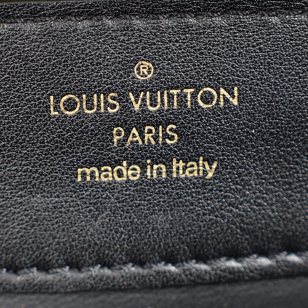 Louis Vuitton Bicolor Satin Beaded Embroidered Cruella Mini Capucines Bag