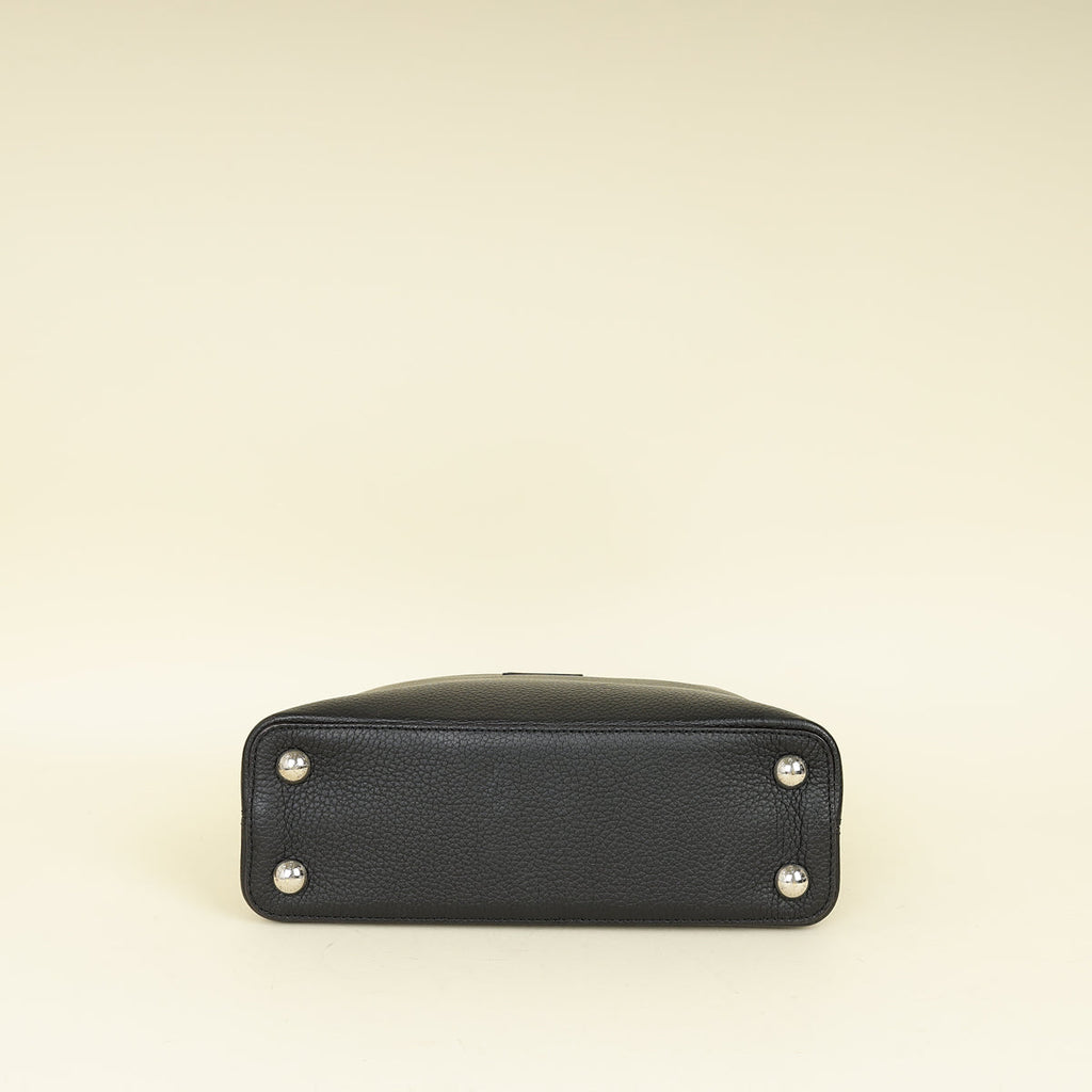 Louis Vuitton Black Capucines BB Python Bag