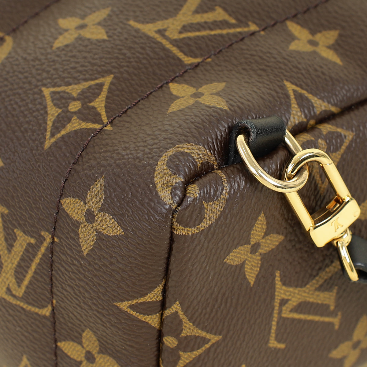 Louis Vuitton Monogram Black Palm Springs Mini Backpack