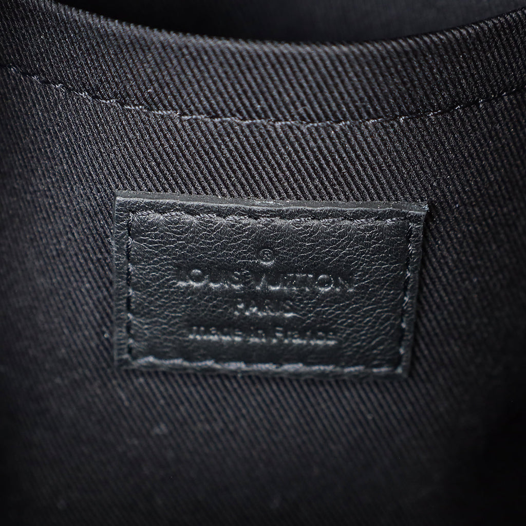 Louis Vuitton Monogram Black Palm Springs Mini Backpack