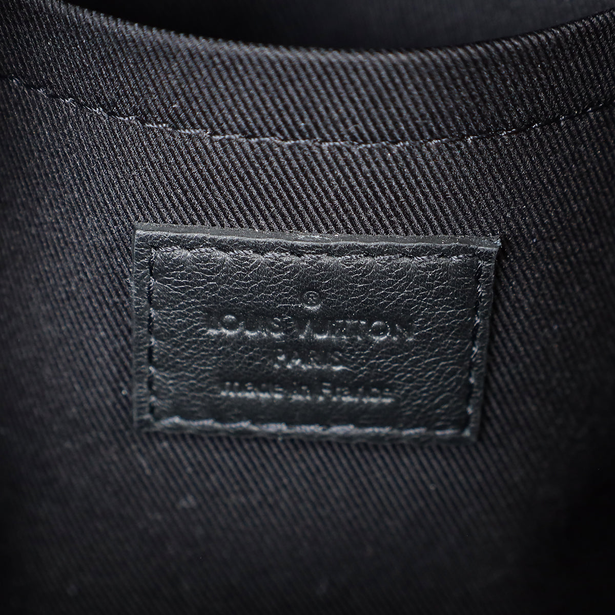 Louis Vuitton Monogram Black Palm Springs Mini Backpack