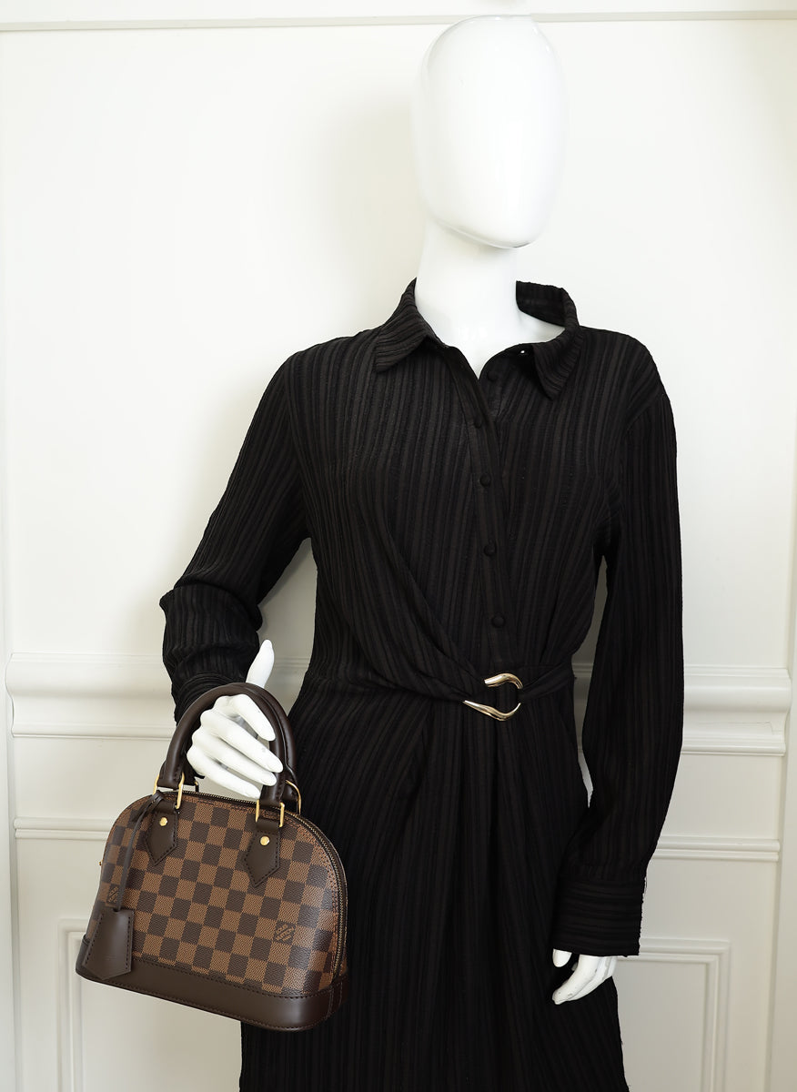 Louis Vuitton Damier Ebene Alma BB Bag