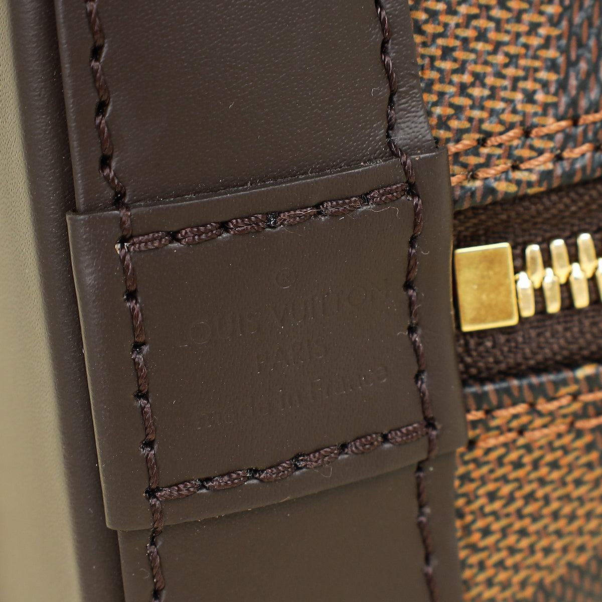 Louis Vuitton Damier Ebene Alma BB Bag