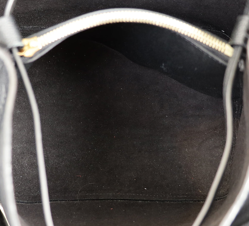 Louis Vuitton Black Monogram Empreinte NéoNoé MM Bag