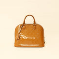 Louis Vuitton Noisette Monogram Vernis Alma PM Bag