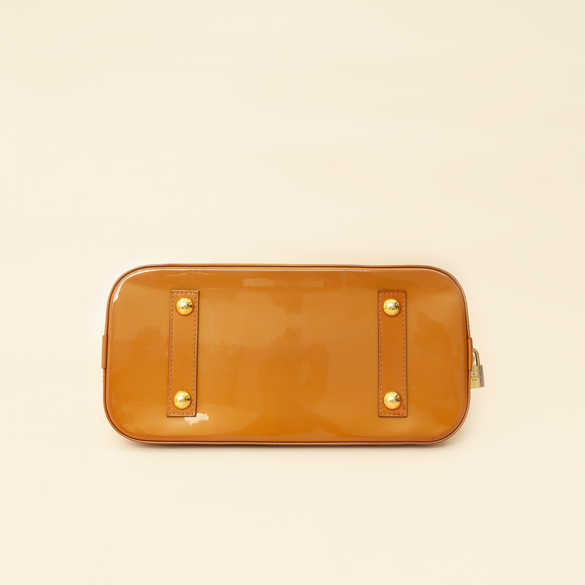 Louis Vuitton Noisette Monogram Vernis Alma PM Bag
