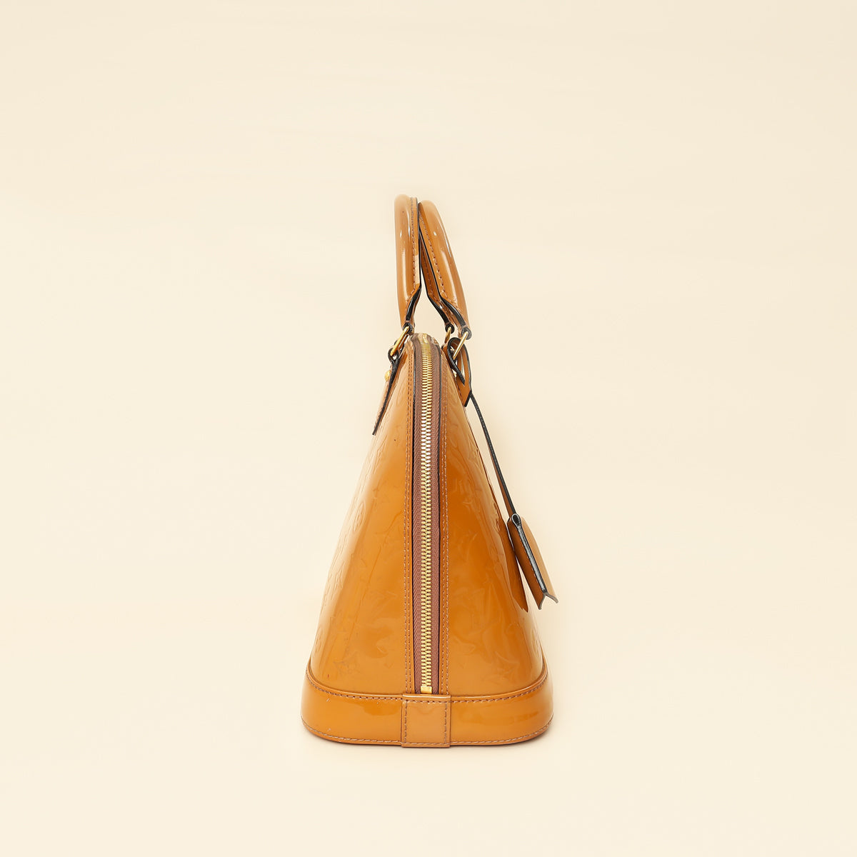 Louis Vuitton Noisette Monogram Vernis Alma PM Bag