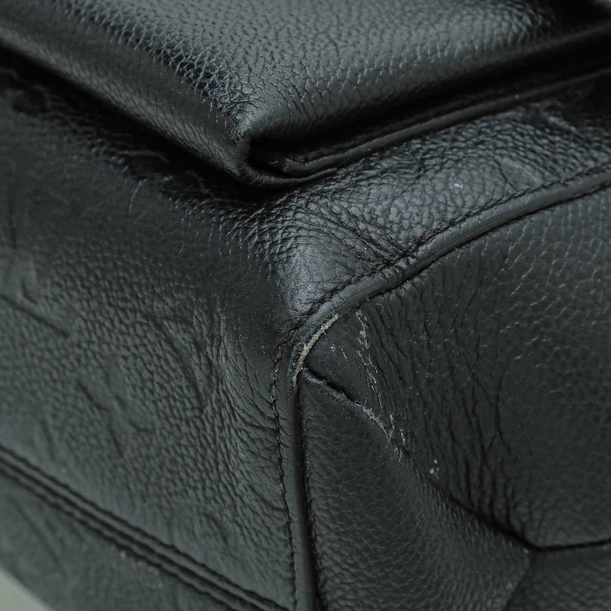 Louis Vuitton Black Monogram Empreinte Vavin MM Bag