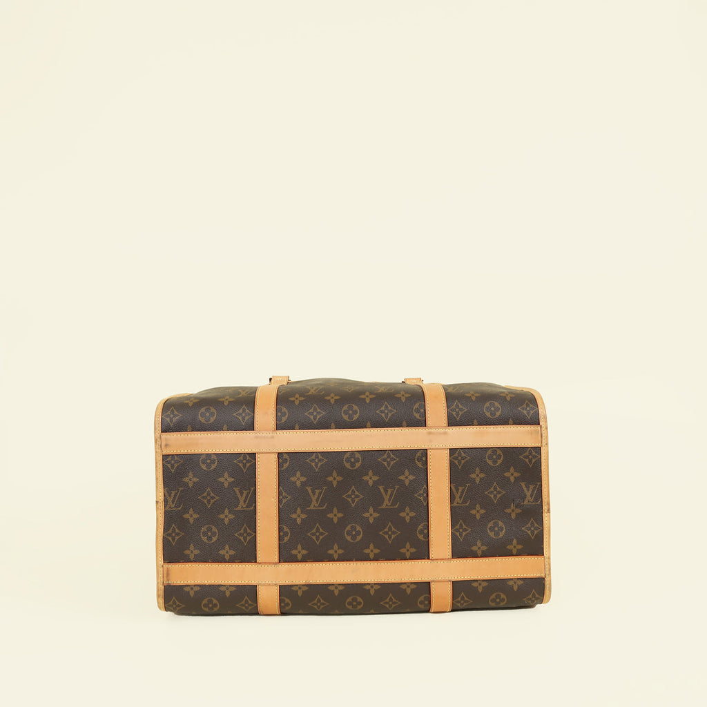 Louis Vuitton Brown Dog Carrier 40