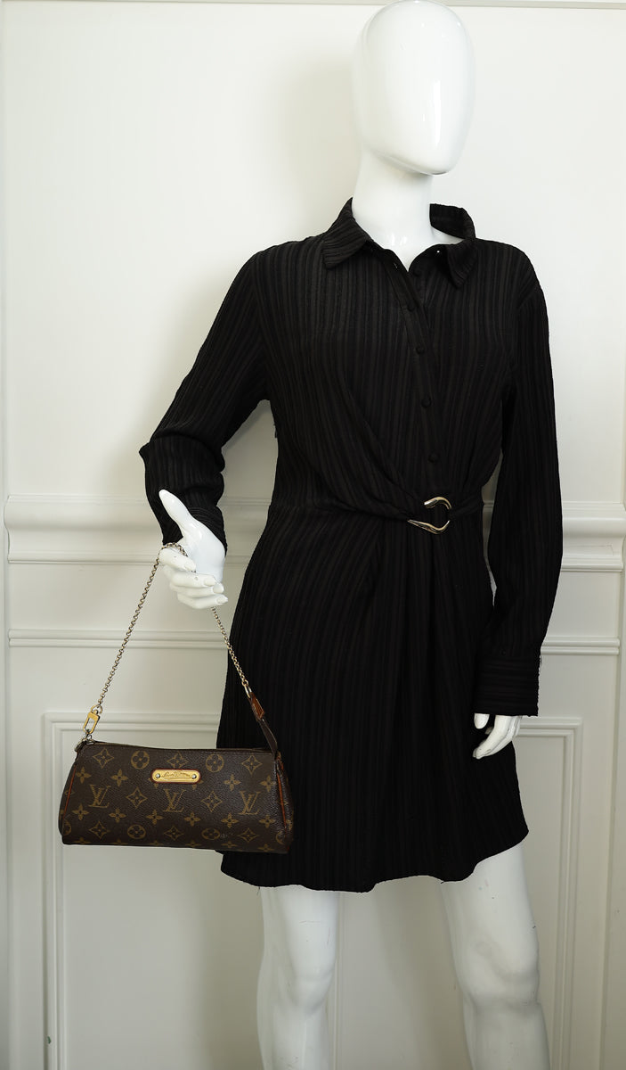 Louis Vuitton Monogram Eva Clutch Bag