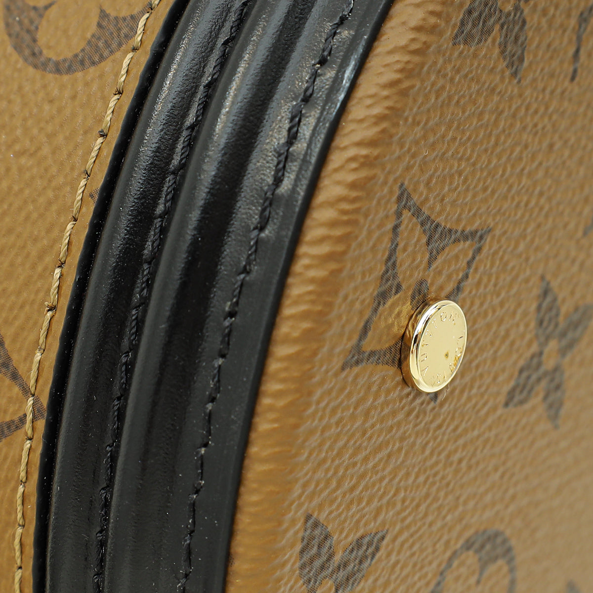 Louis Vuitton Monogram Reverse Black Cannes Bag
