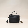 Louis Vuitton Black Monogram Ink Embossed Vanity PM Bag