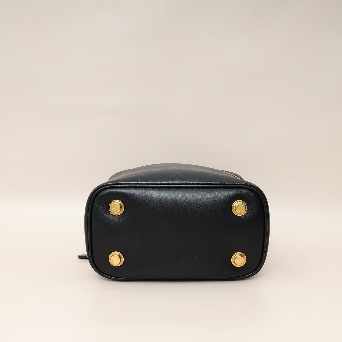 Louis Vuitton Black Monogram Ink Embossed Vanity PM Bag