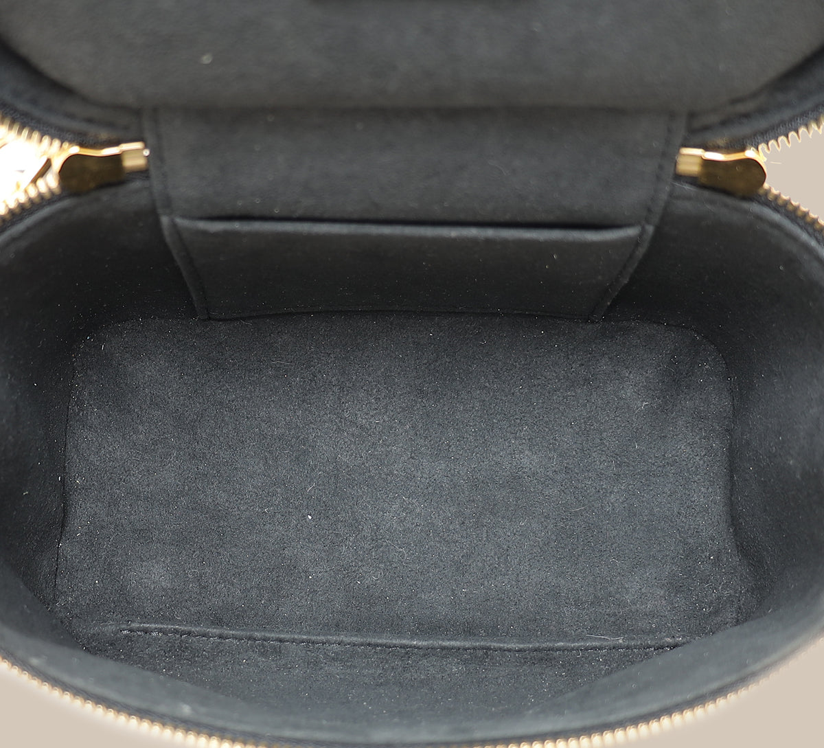 Louis Vuitton Black Monogram Ink Embossed Vanity PM Bag