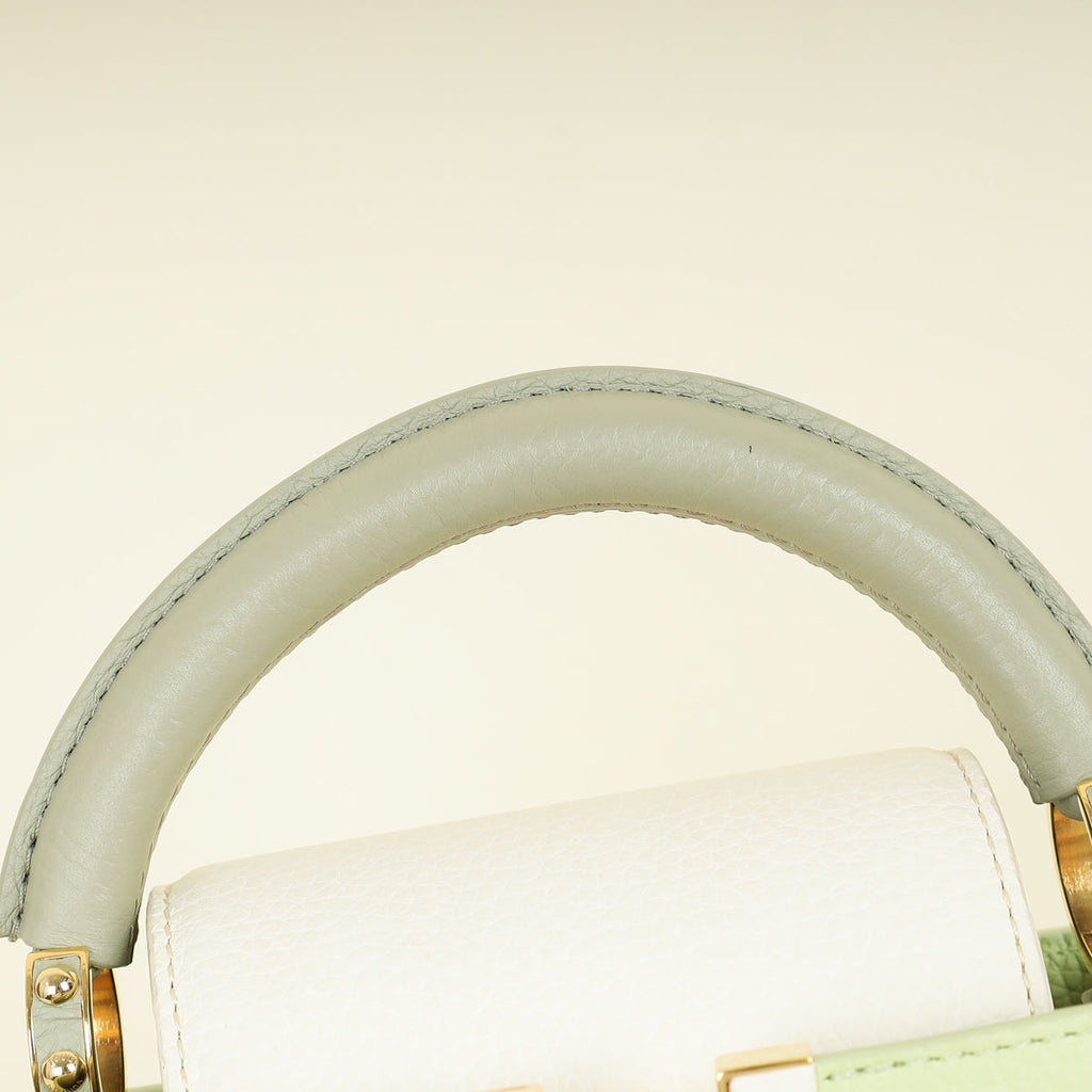 Louis Vuitton Tricolor Mini Capucines Bag