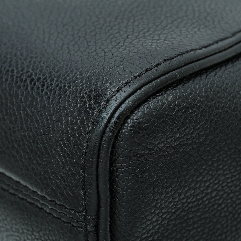 Louis Vuitton Black Monogram Empreinte saint Germain PM Bag