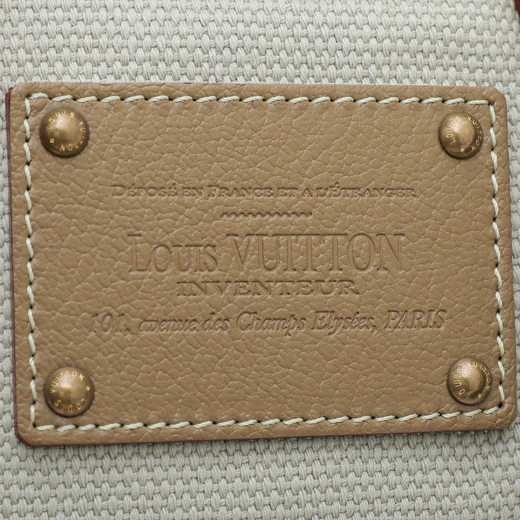 Louis Vuitton Brown Sac De Nuit Toile Trianon MM Bag