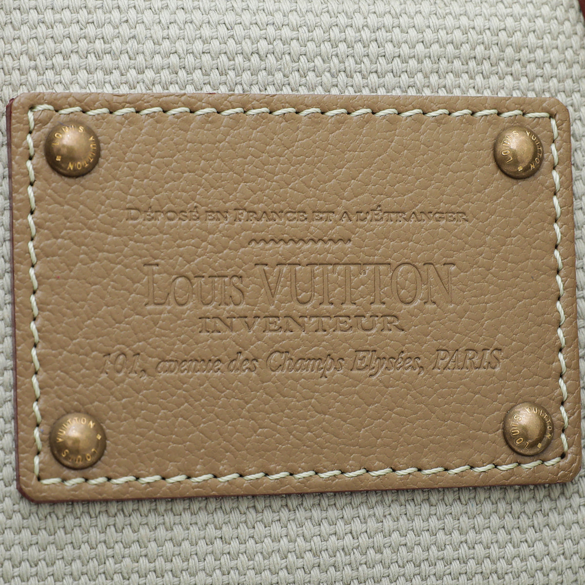 Louis Vuitton Brown Sac De Nuit Toile Trianon MM Bag