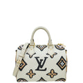Louis Vuitton Bicolor Giant Wild At Heart Speedy Bandouliere 25 Bag