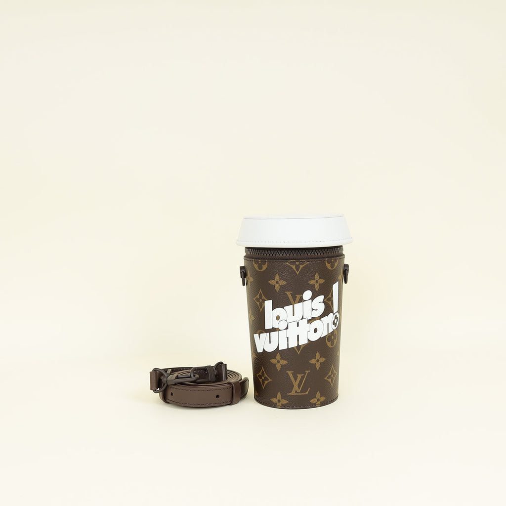 Louis Vuitton Monogram Everyday LV Coffee Cup Pouch