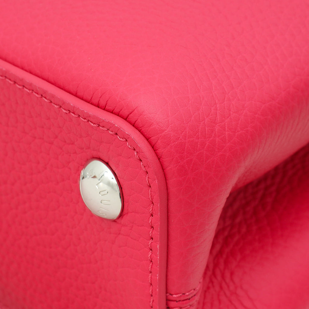 Louis Vuitton Bicolor Capucines BB Taurillon Ostrich Bag