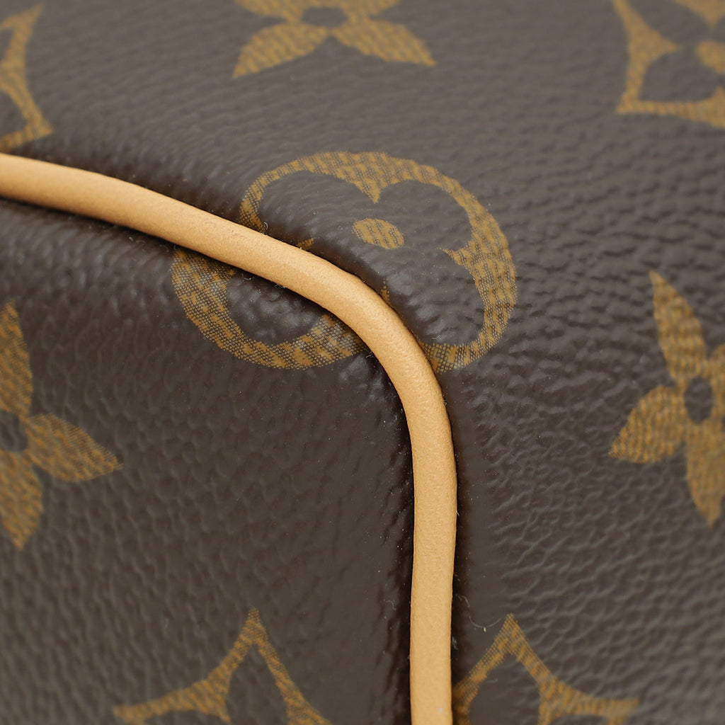 Louis Vuitton Brown Monogram Speedy Nano Bag