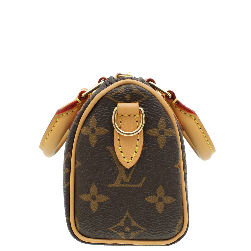 Louis Vuitton Brown Monogram Speedy Nano Bag