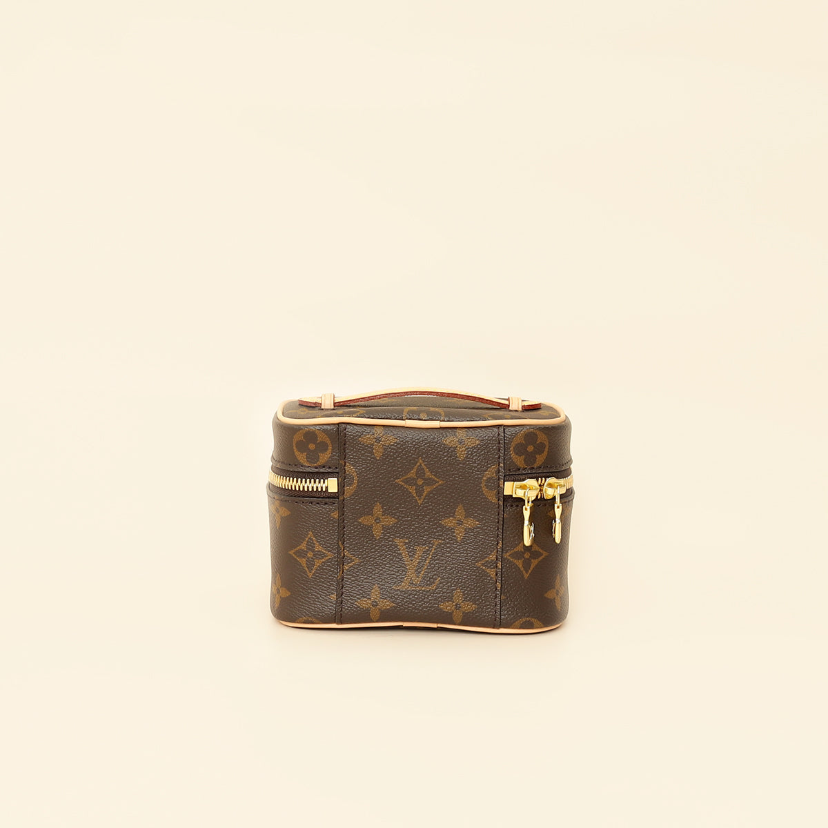 Louis Vuitton Brown Monogram Nice Nano Vanity Case