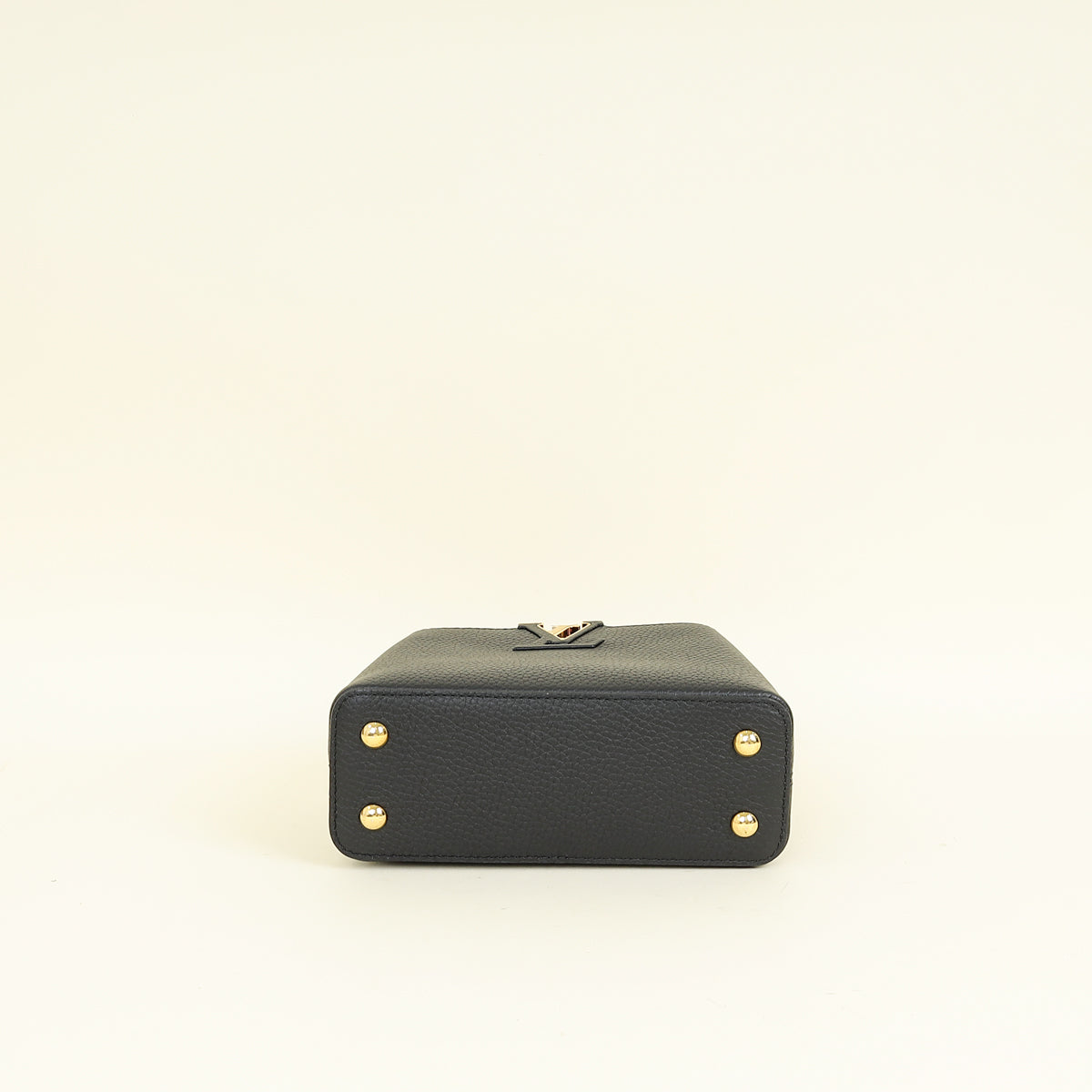Louis Vuitton Black Mini Capucines Bag