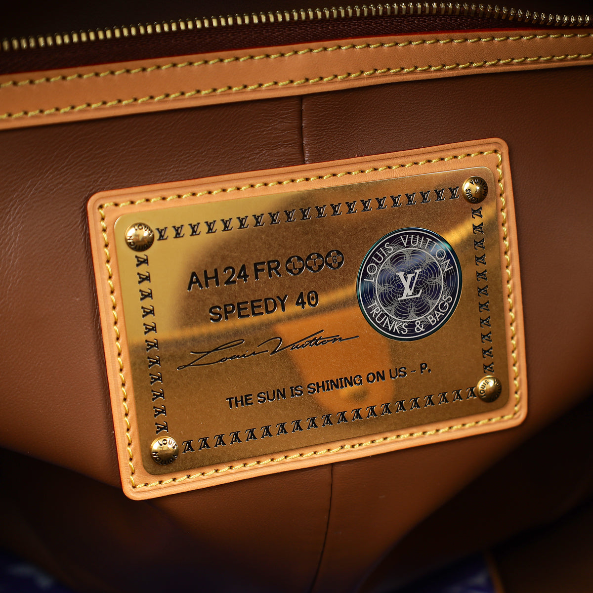Louis Vuitton Amethyst Purple Speedy P9 Bandoulière 40 Bag