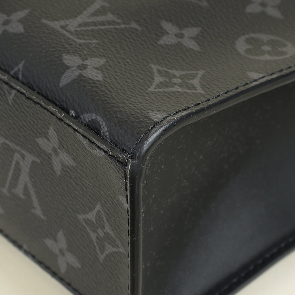 Louis Vuitton Bicolor Monogram Eclipse Sac Plat