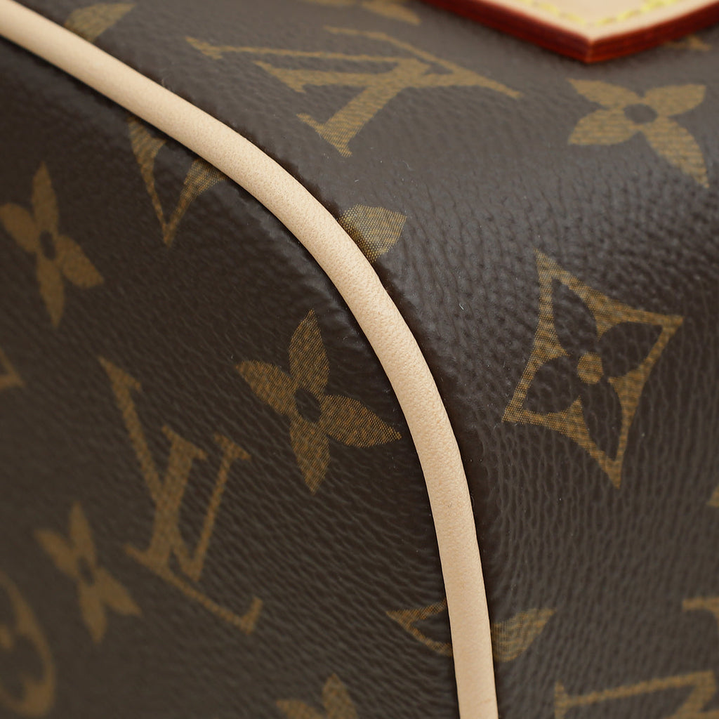 Louis Vuitton Brown Monogram Toiletry Bag