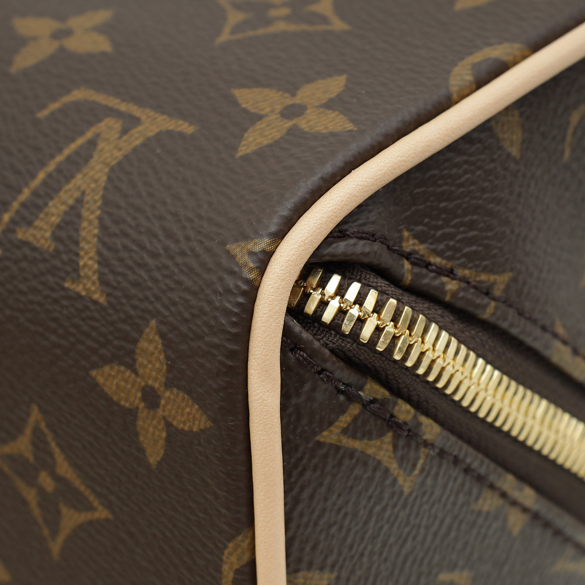 Louis Vuitton Brown Monogram Toiletry Bag