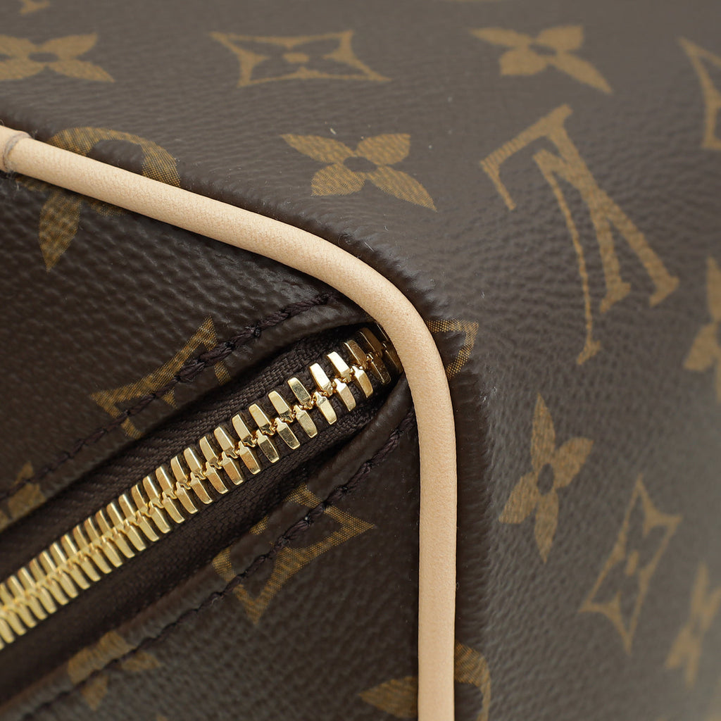 Louis Vuitton Brown Monogram Toiletry Bag