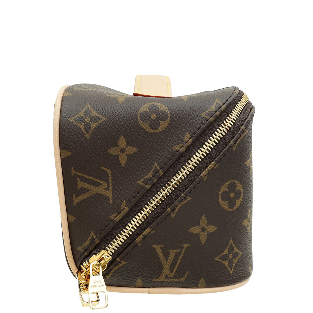 Louis Vuitton Brown Monogram Toiletry Bag