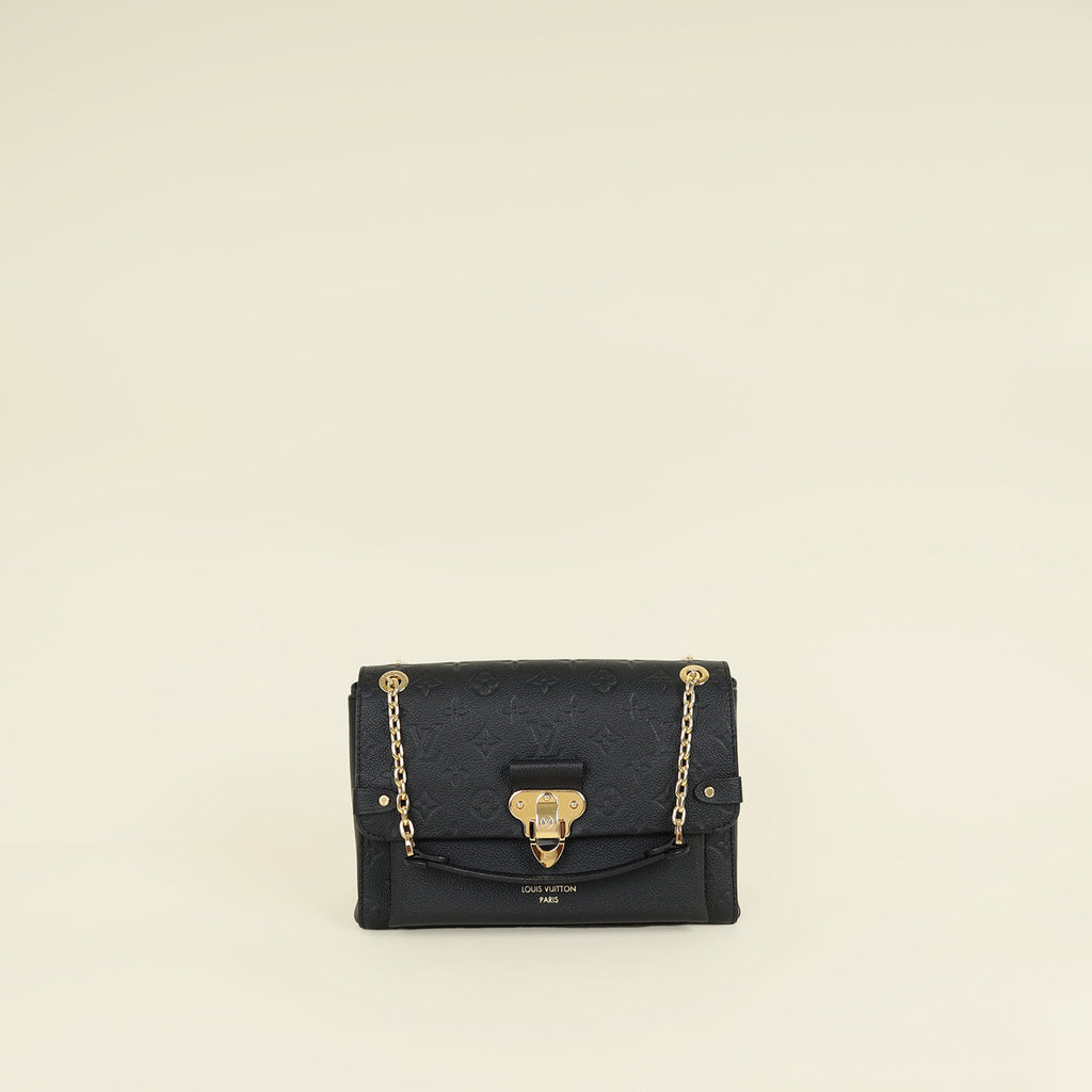 Louis Vuitton Black Empreinte Monogram Vavin PM Bag