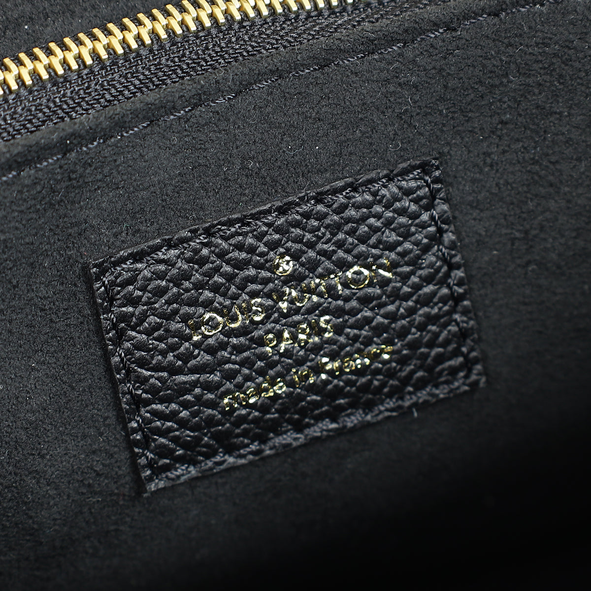 Louis Vuitton Black Empreinte Monogram Vavin PM Bag