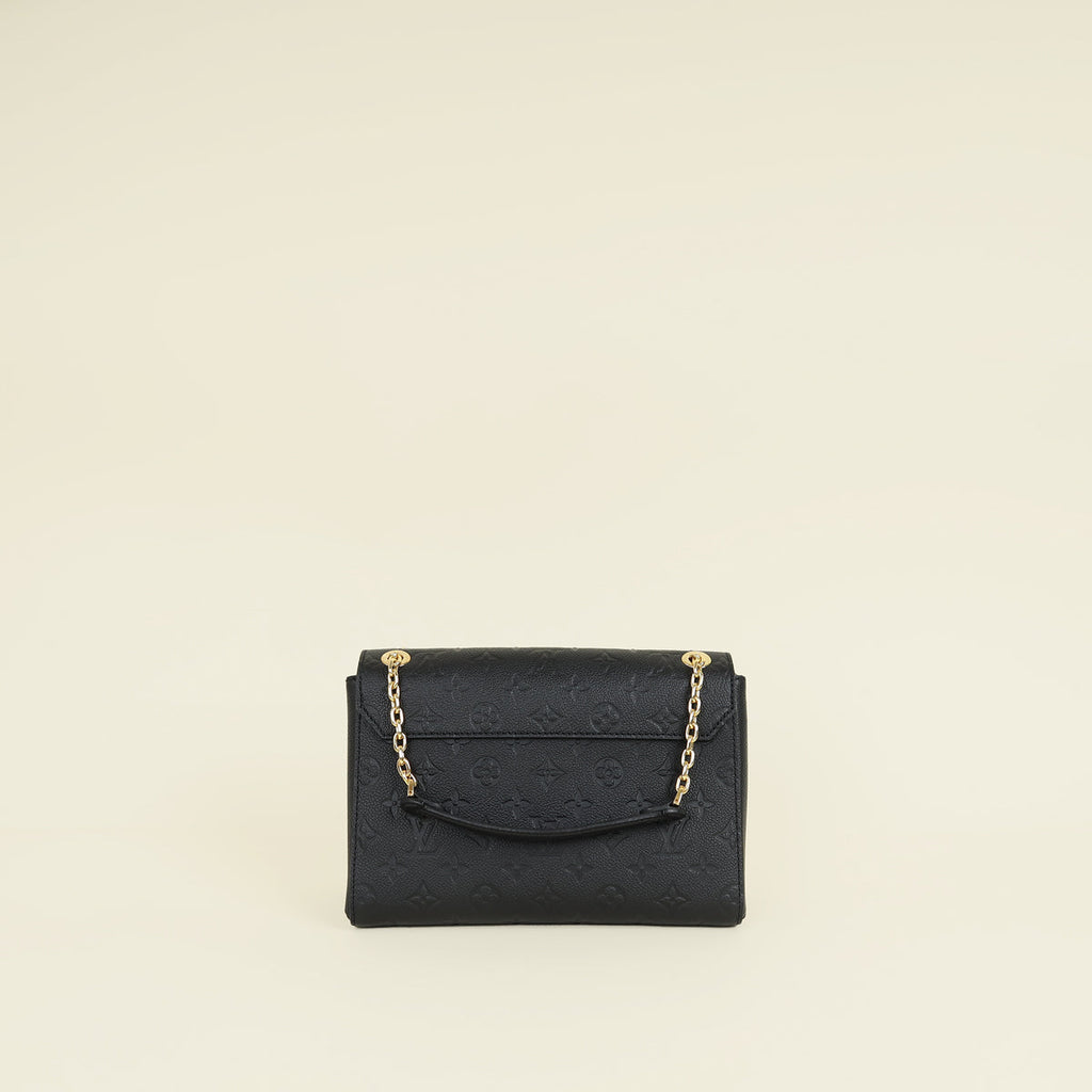 Louis Vuitton Black Empreinte Monogram Vavin PM Bag