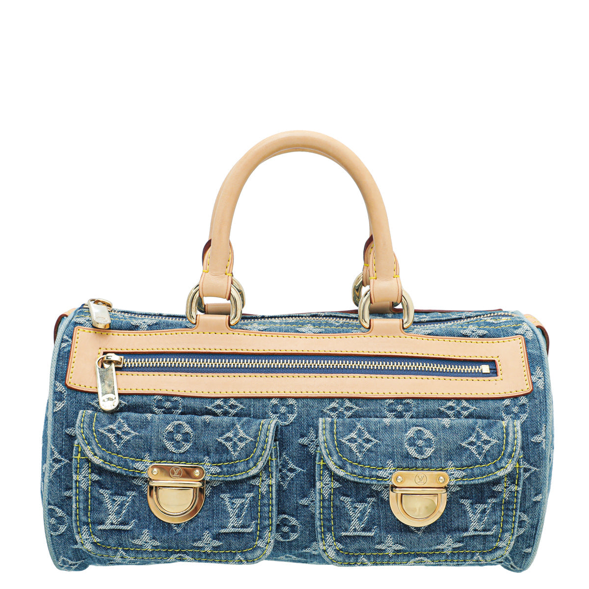 Louis Vuitton Blue Monogram Denim Neo Speedy Bag