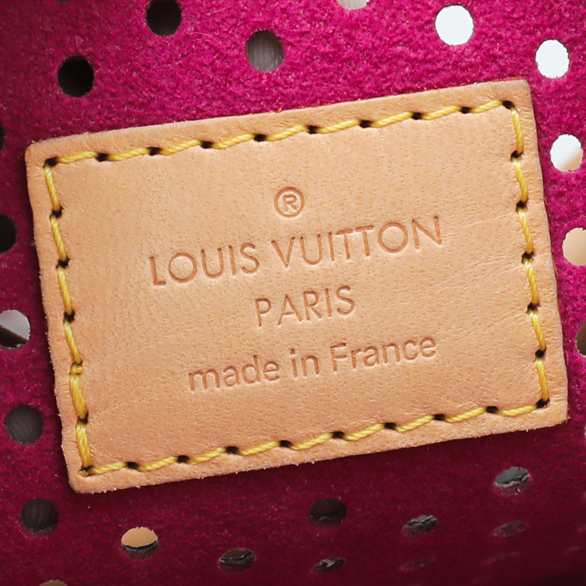 Louis Vuitton Bicolor Perforated Speedy 30 Bag