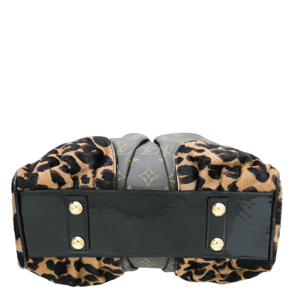 Louis Vuitton Bicolor Monogram Leopard Adele Bag