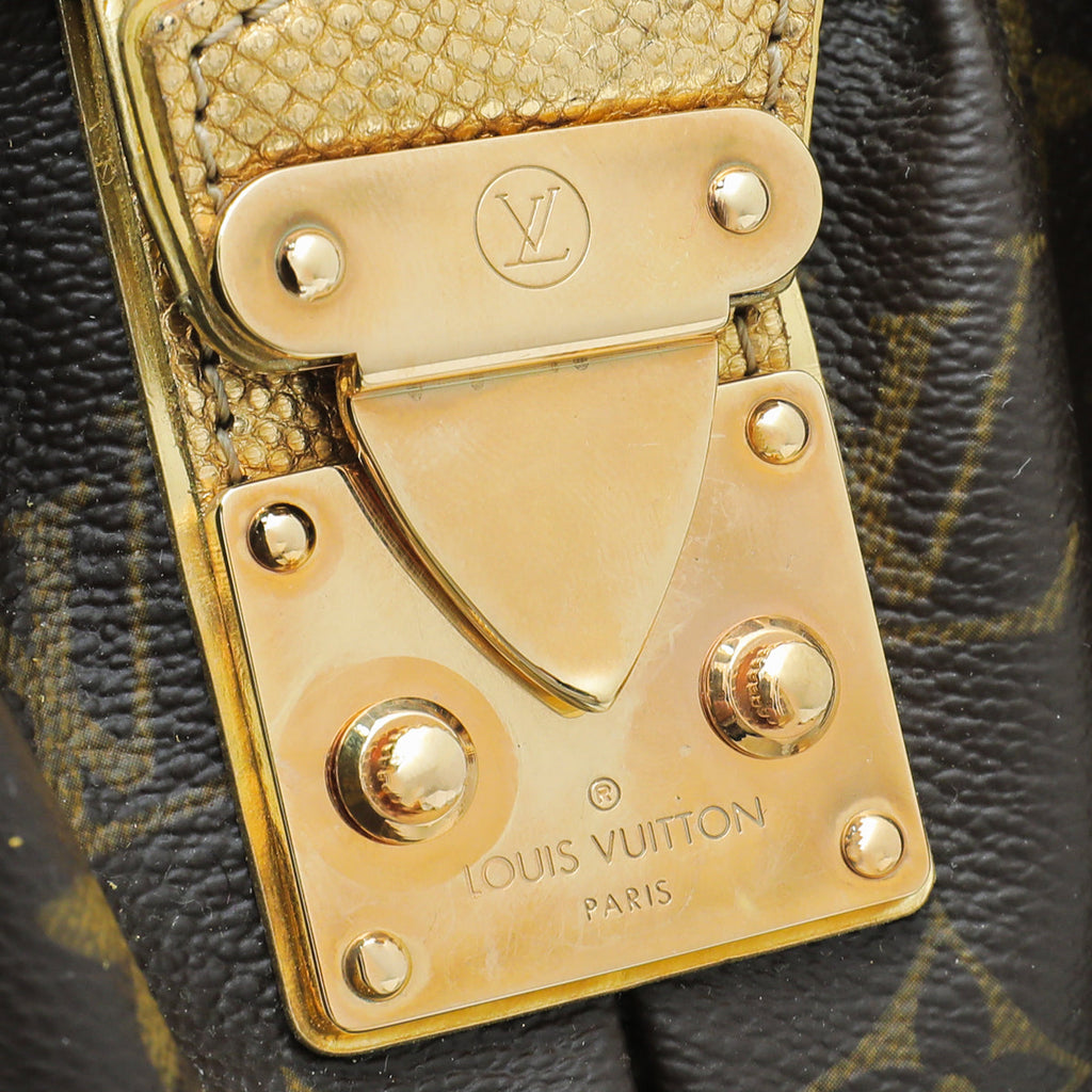 Louis Vuitton Bicolor Monogram Leopard Adele Bag